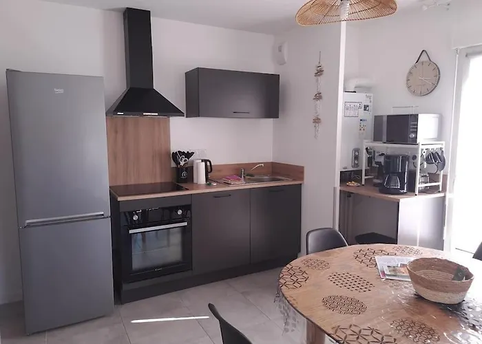 Appartement T2 Ideal 2 Personnes-150 M De La Plage