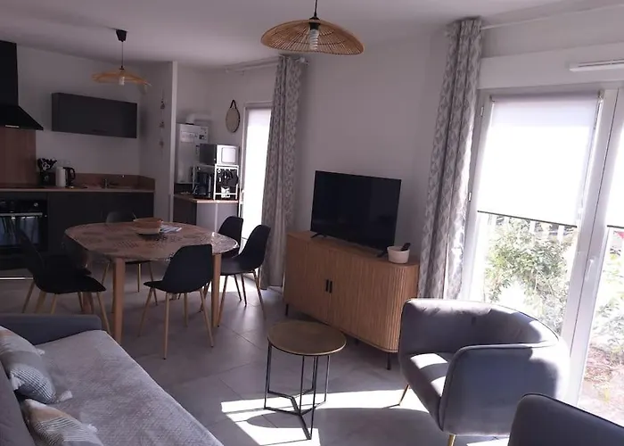 Appartement T2 Ideal 2 Personnes-150 M De La Plage